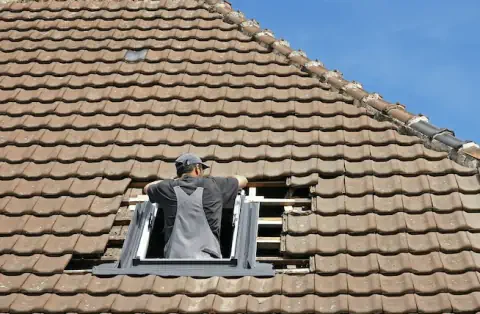 Pose de velux - Le Lorey